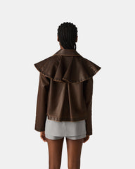 VARVARA JACKET CHOCOLATE