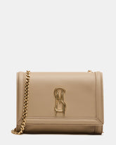 LARISAL Bag Beige Chain Crossbody Shoulder Strap Handbag | Steve Madden
