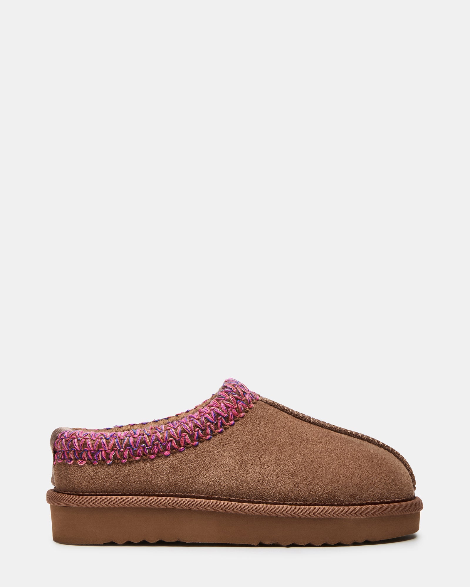 Kids' SELENA Coganc Faux Fur Platform Slip-On Mule Flat | Girls' Flats | Steve Madden