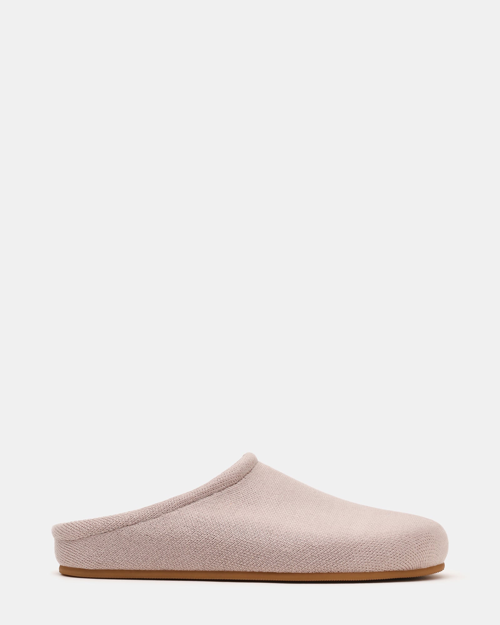 FERN Knit Taupe Mule Slip-On Round-Toe Women's Flat | Steve Madden