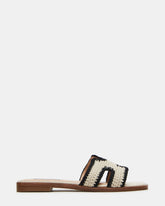 HADYN Cream Multi Sandal | Women's Designer Sandals | Steve Madden
