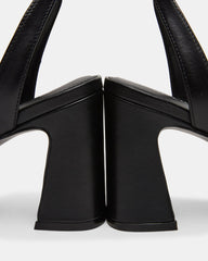 LARAH BLACK LEATHER