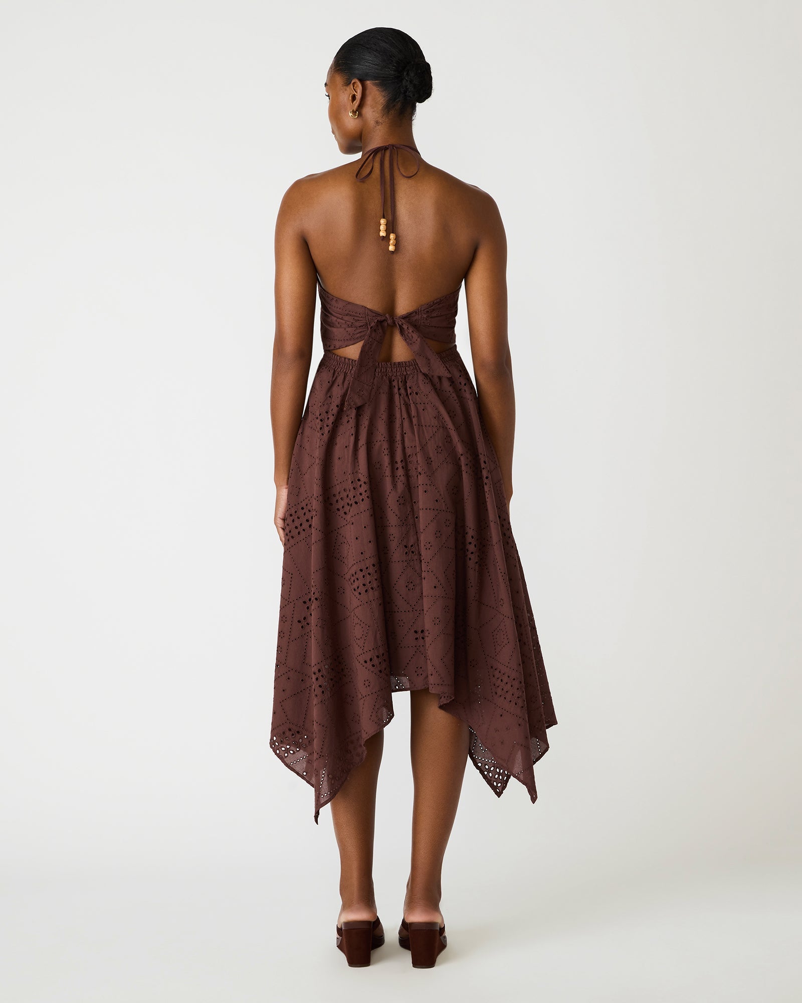 DALINA DRESS WALNUT