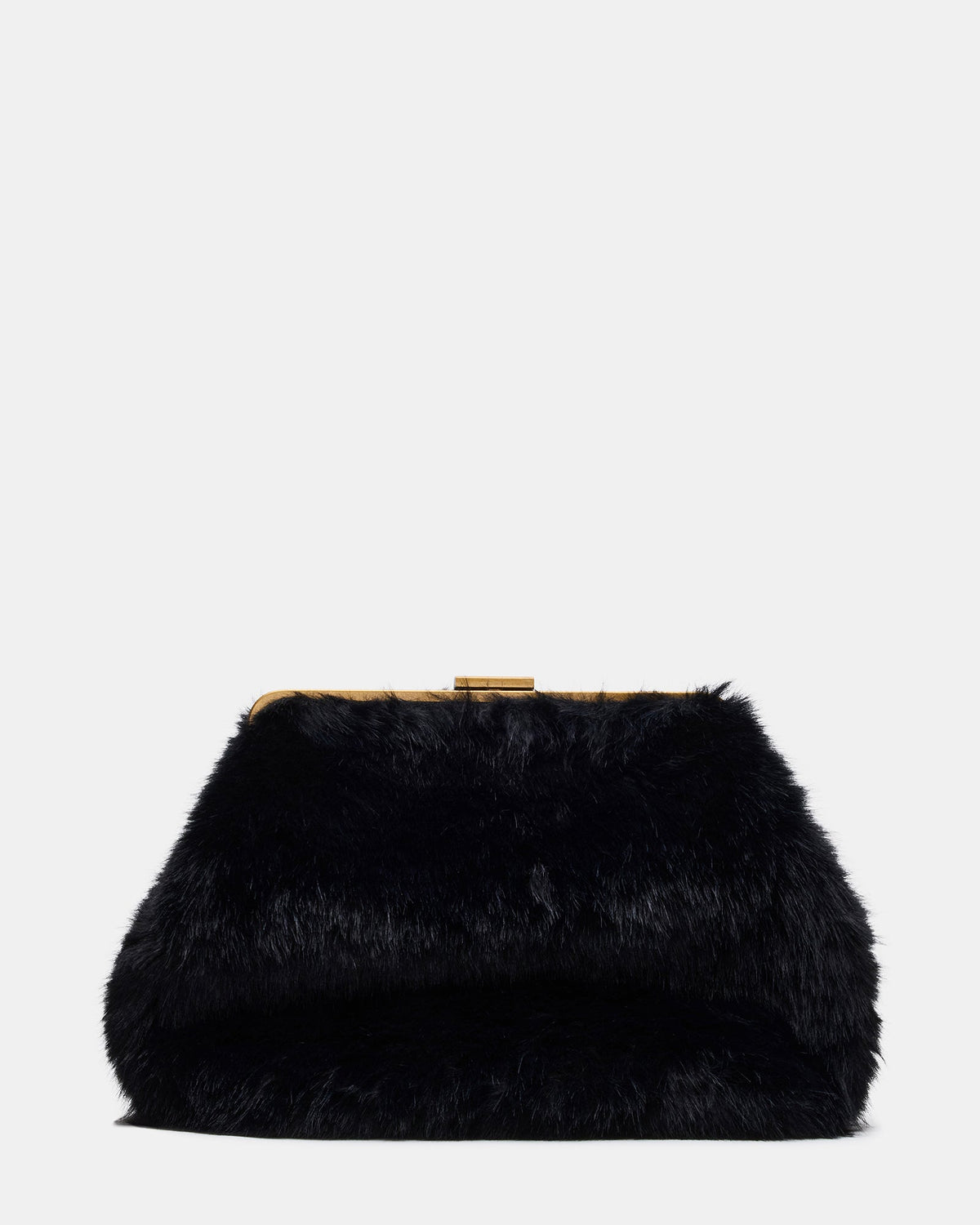 SEFINA FAUX FUR BAG BLACK