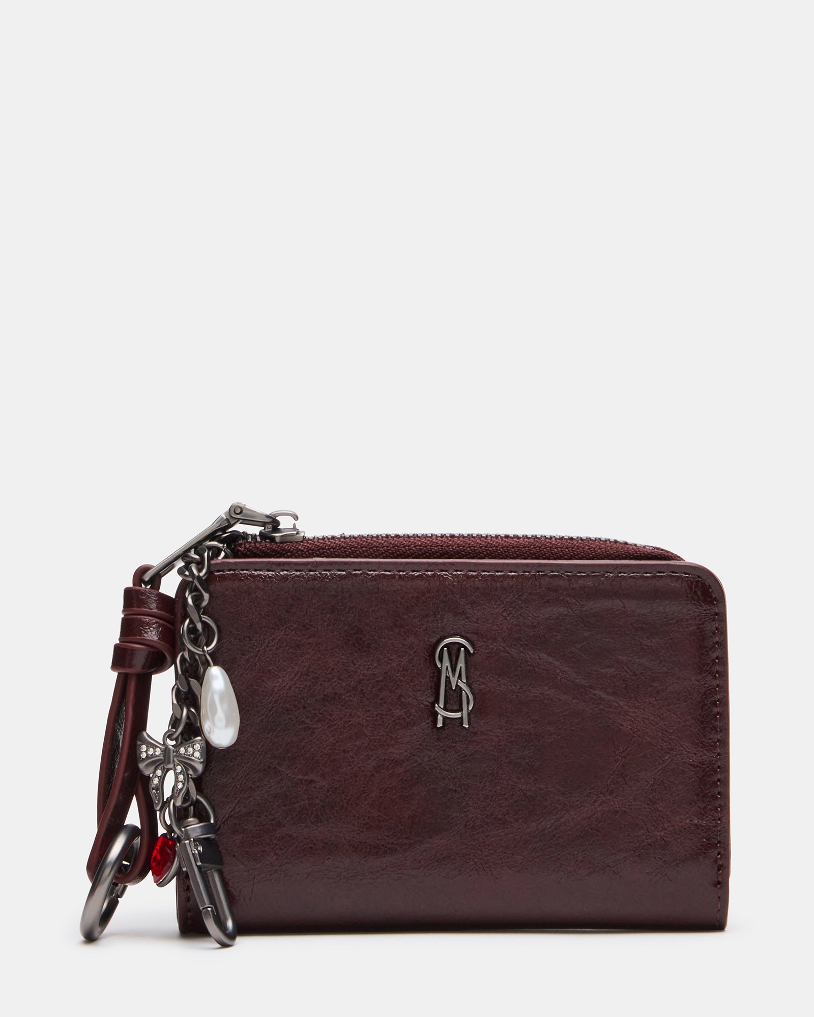 SORELLA Wine Bifold Zipper Wallet | Steve Madden