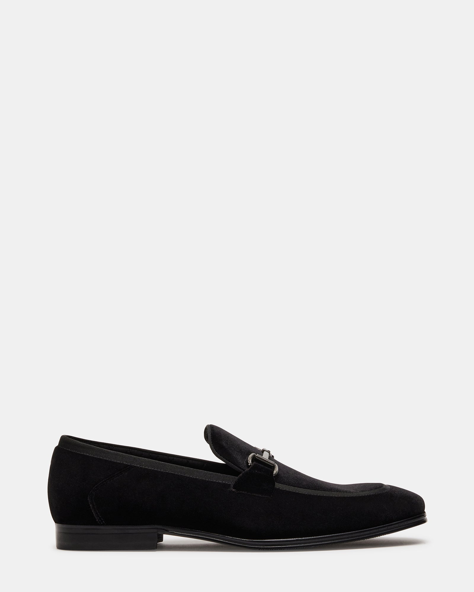 AADI Black/Silver Men's Dress Loafer | Steve Madden