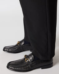 BROOKLYN BLACK CROCODILE