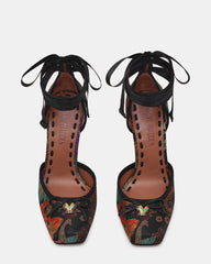 LARINA BLACK MULTI BROCADE